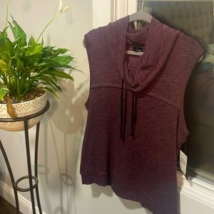 Pink Lotus Plum Colored Vest